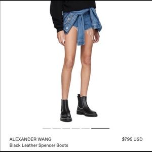 Alexander Wang Spencer Chelsea Boot